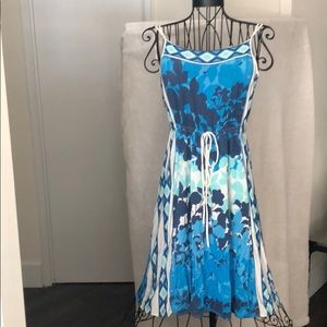 BCBGMaxAzria Flowy Floral Print Dress